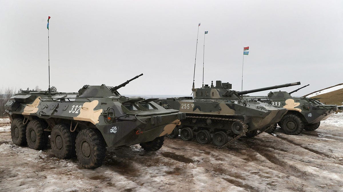 Belarusian tanks