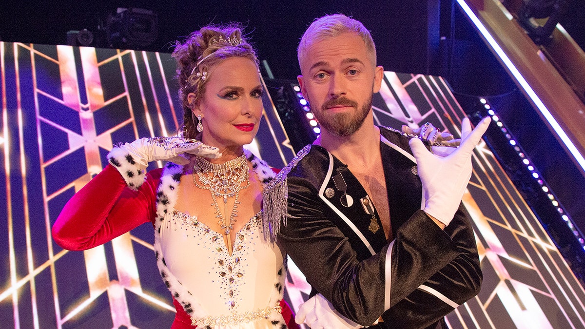 Melora Hardin and Artem Chigvintsev on "Dancing with the Stars." 