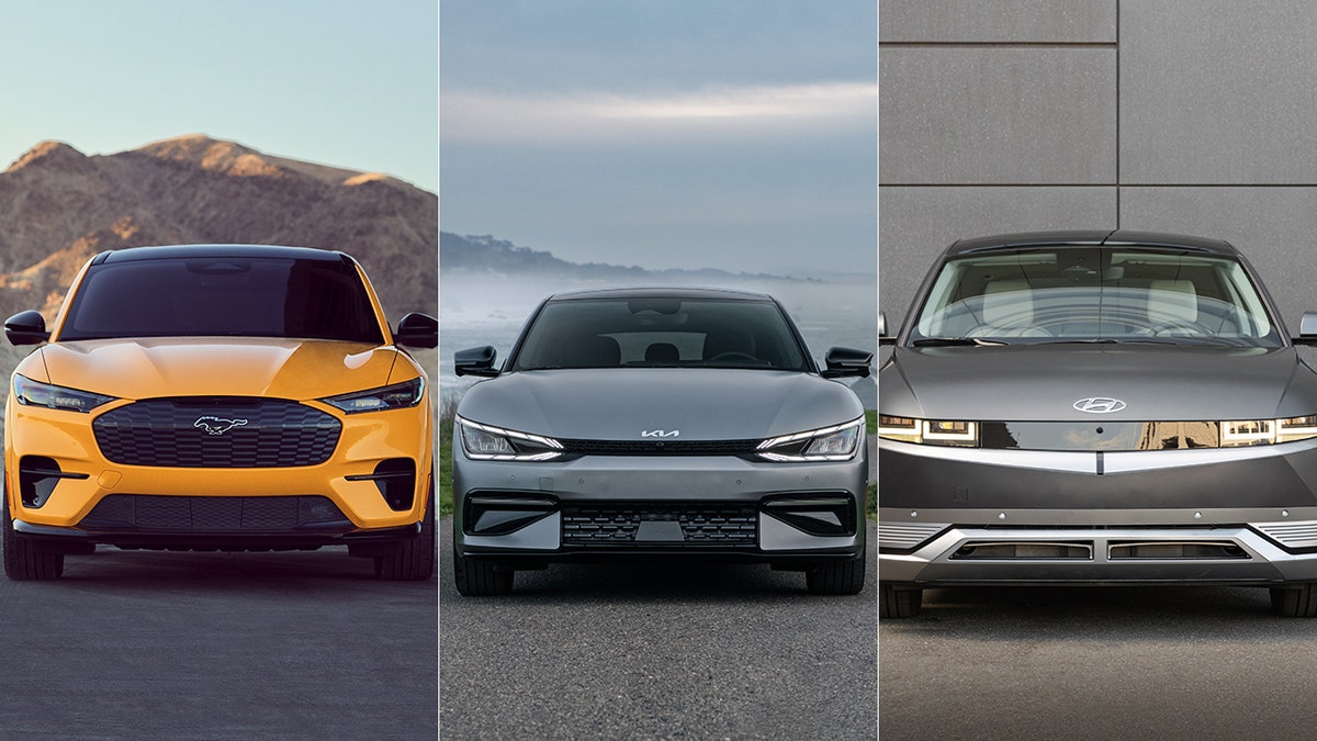 The Ford Mustang Mach-E, Kia EV6 and Hyundai Ioniq 5 are World Car of The Year finalists.