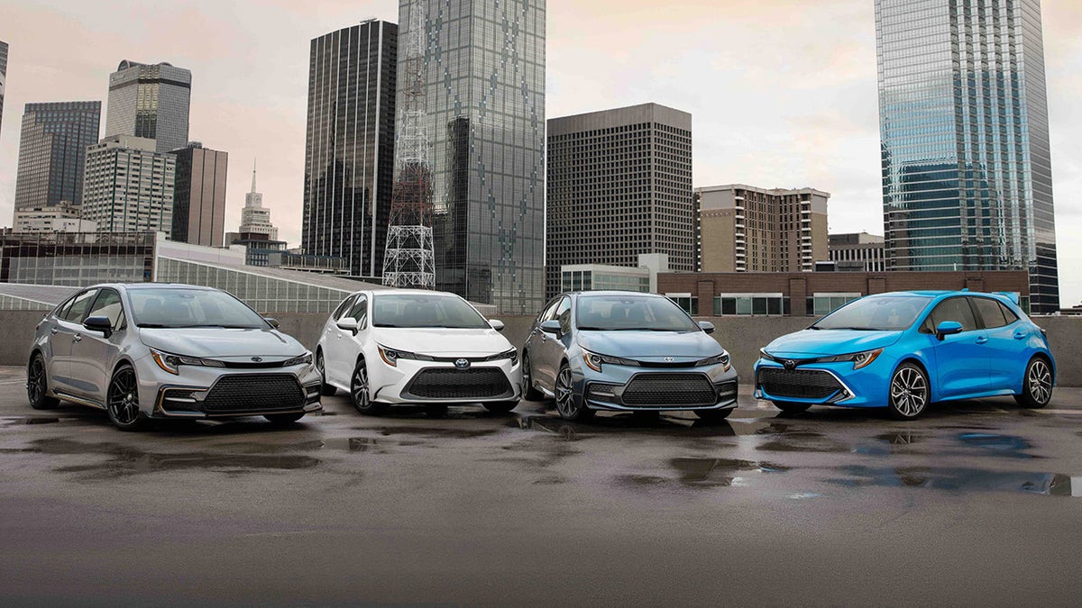 The Toyota Corolla is available in a range of models.