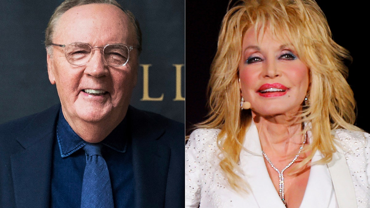 James Patterson and Dolly Parton