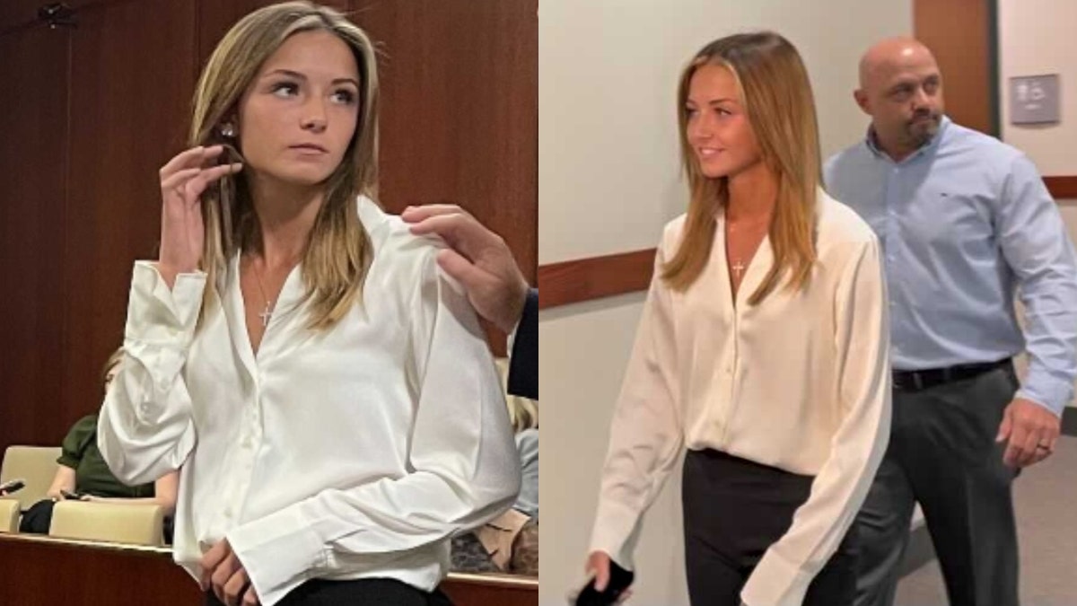 Ava Majury in a Collier County court on March 28, 2022. (Credit: Fox News/ Audrey Conklin)