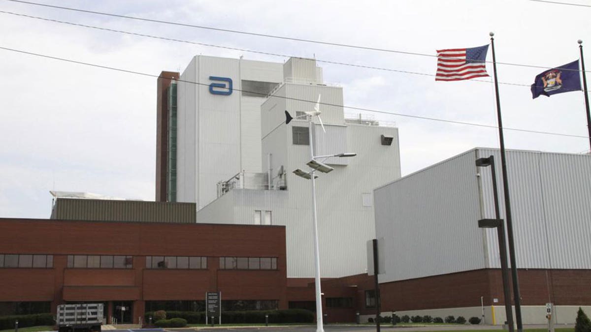 Abbott Laboratories manufacturing plant in Sturgis, Michigan, Sept. 23, 2010. 
