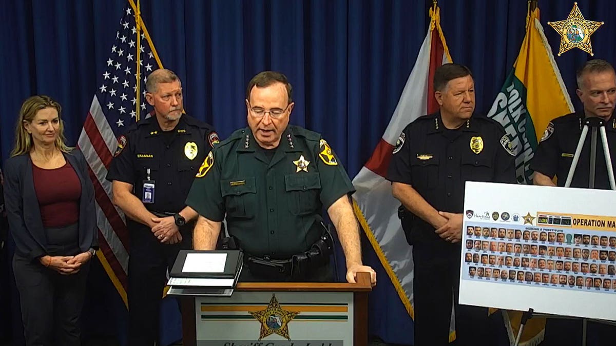Polk County, Florida, detectives say dozens were arrested during an operation focused on human trafficking, prostitution and child predators.