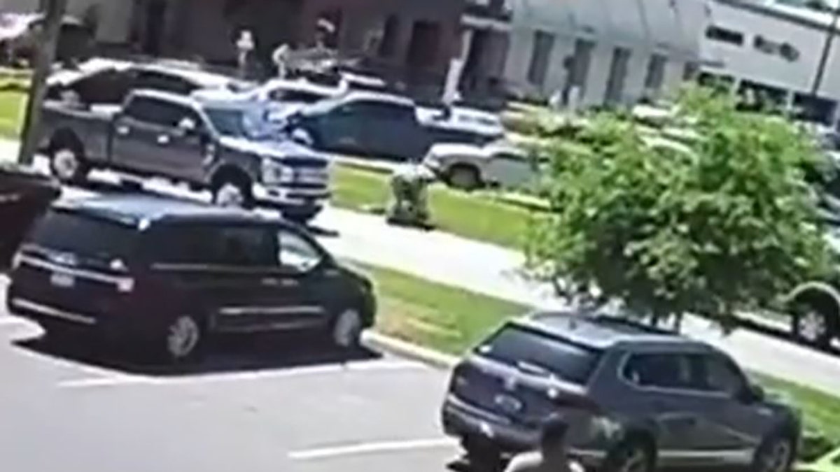 A Florida man is wanted after pummeling a 73-year-old man in a Publix parking lot on Saturday during a dispute over whether he almost hit the older man with his pickup truck, authorities said.