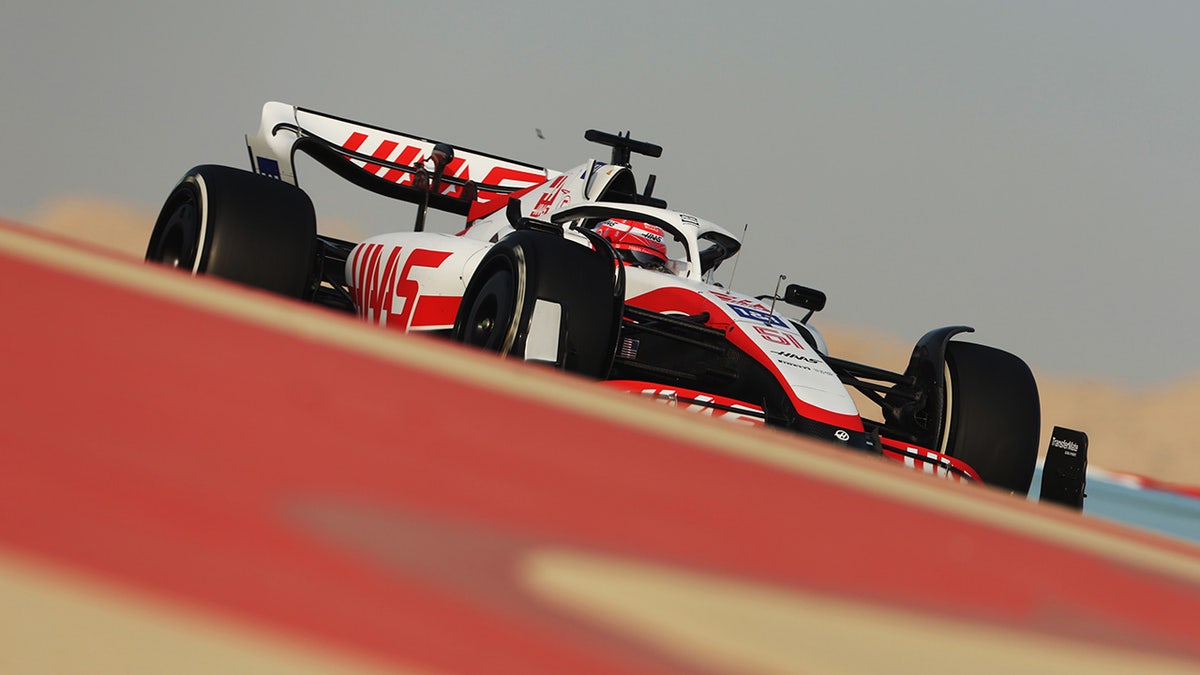 Haas F1 has debuted a new livery after removing the logo of Russian sponsor Uralkali.