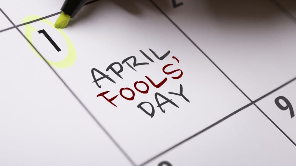 April Fools' Day calender