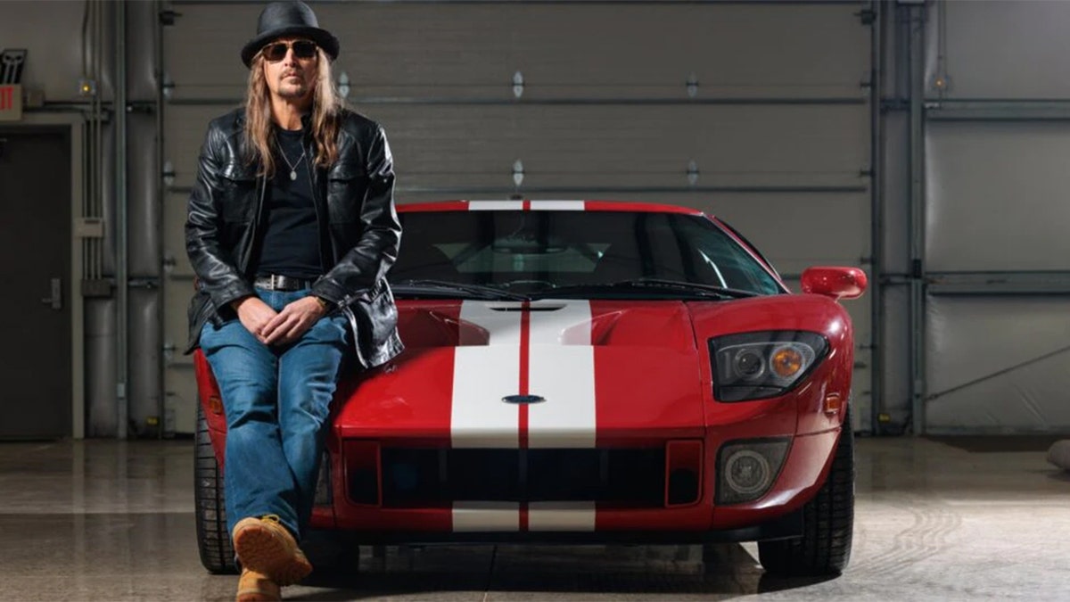 Kid Rock is the original owner of his 2005 Ford GT.