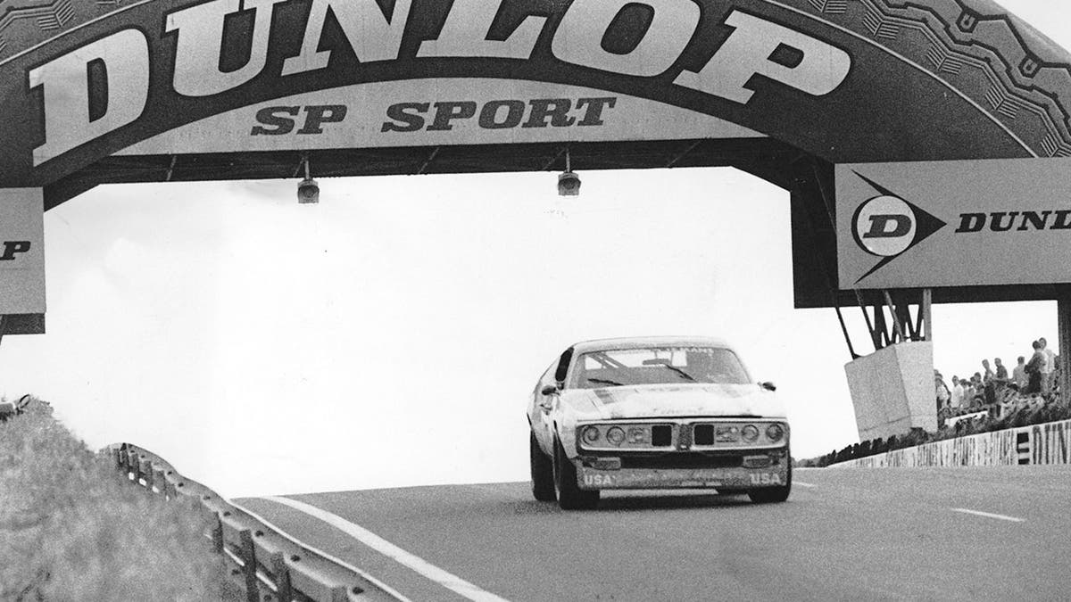 Herschel McGriff finished two laps of the La Sarthe circuit in the 1976 24 Hours of Le Mansbefore a piston failed in his Dodge Charger and ended its race.