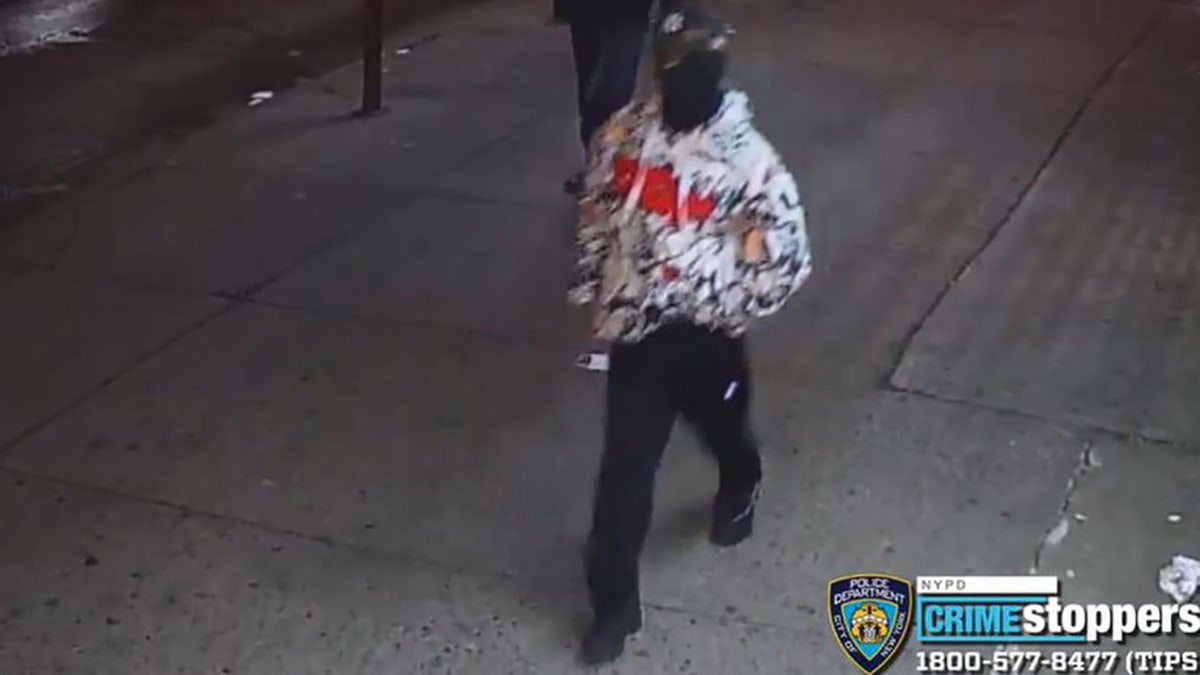 Police in New York City are searching for a man seen removing a surgical glove after authorities say he nearly killed a woman during an attempted rape on the city streets Friday night.