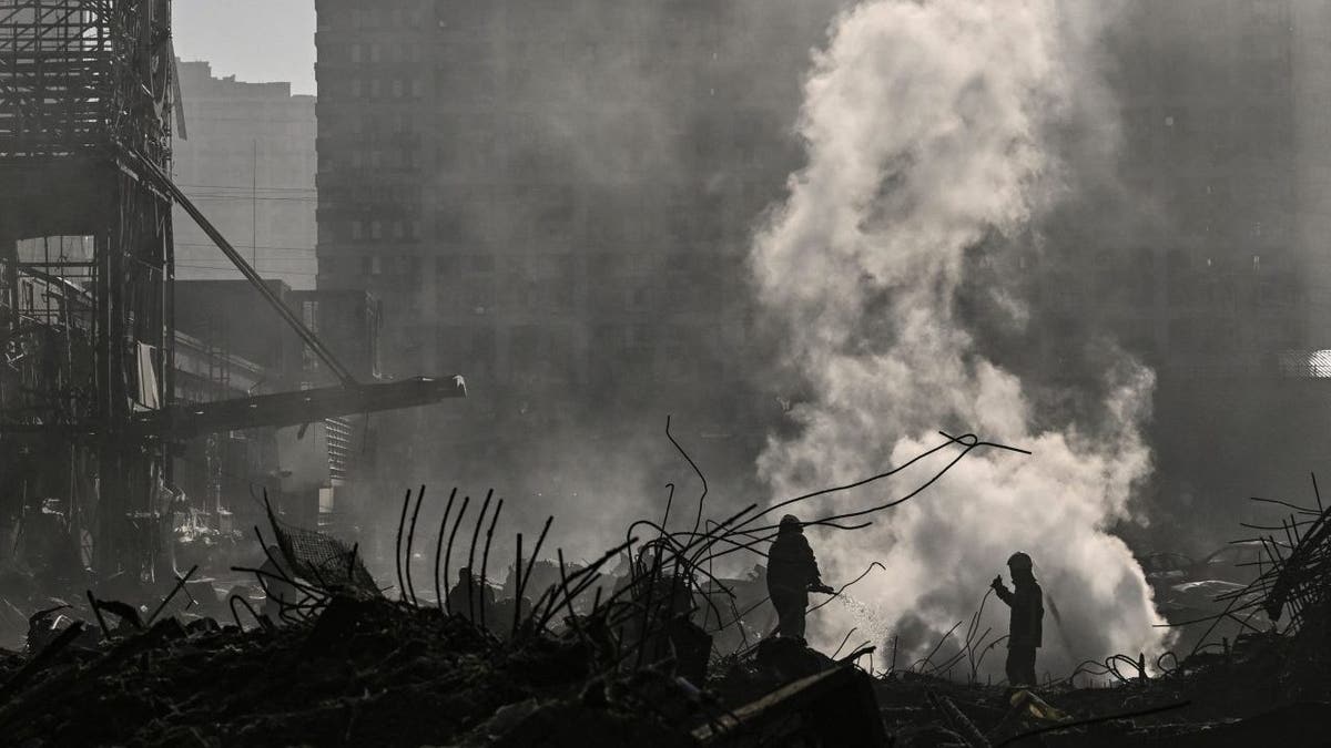 Kyiv shopping center bombed