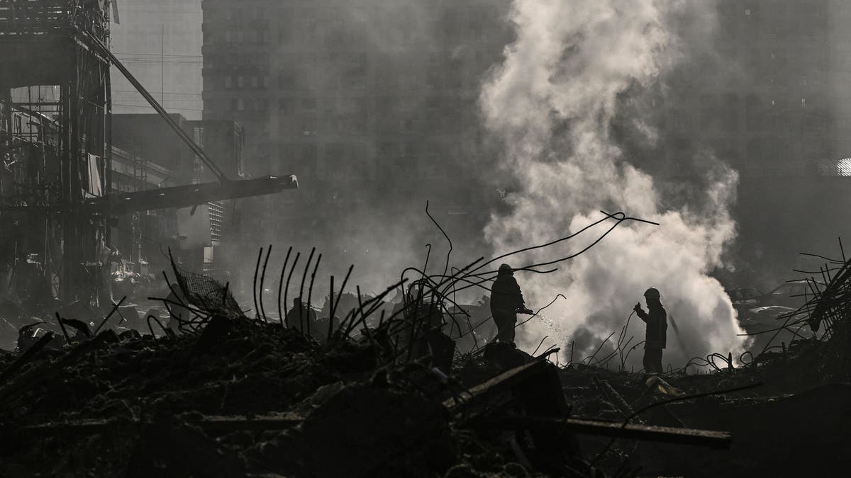 Kyiv shopping center bombed