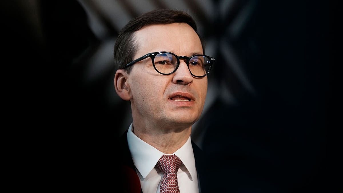 Poland's Prime Minister Mateusz Morawiecki