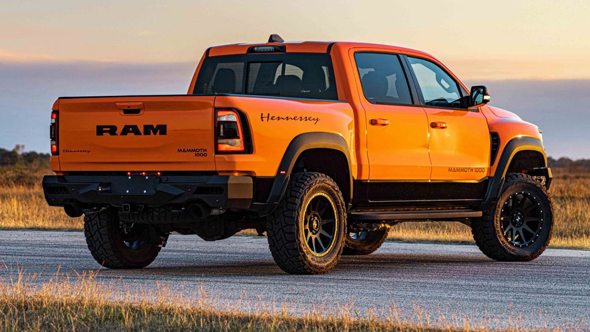 The Mammoth is based on the Ram 1500 TRX