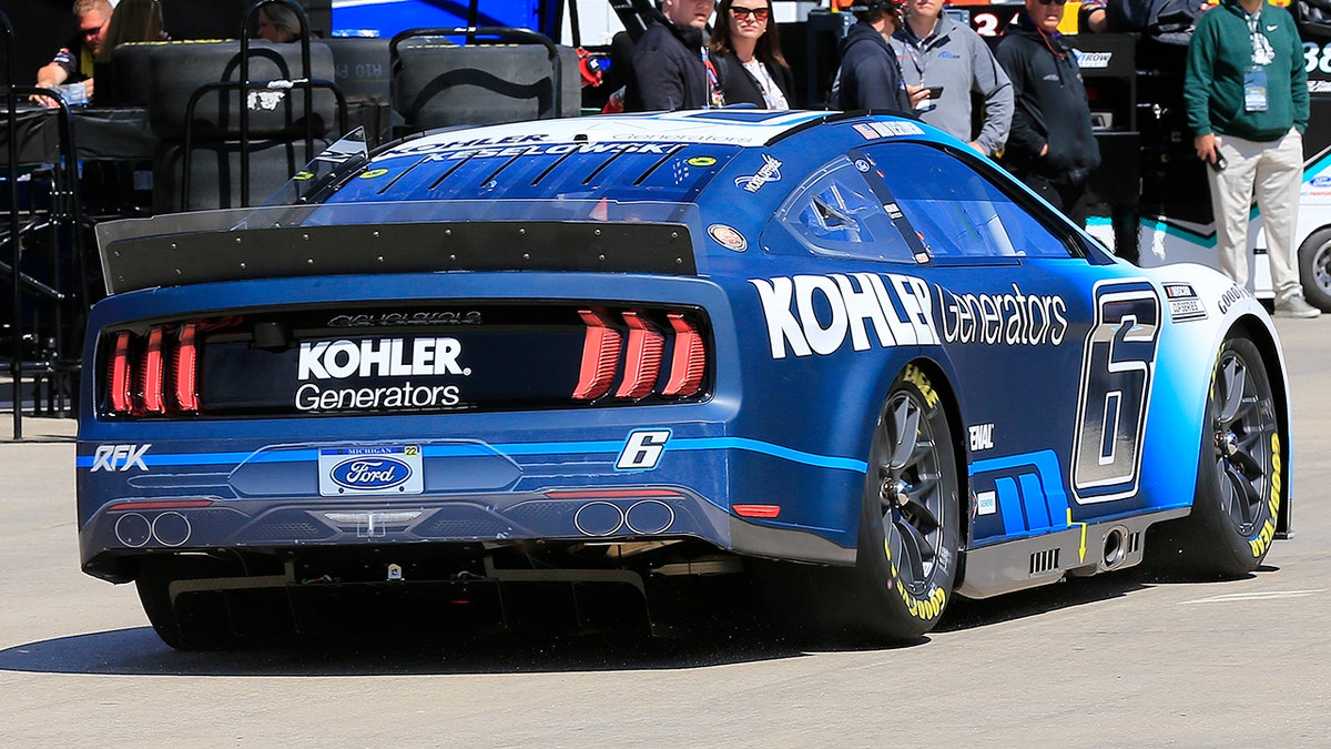 Brad Keselowski's #6 RFK Racing Ford Mustang allegedly had an illegally modified part during the Atlanta Cup Series race.