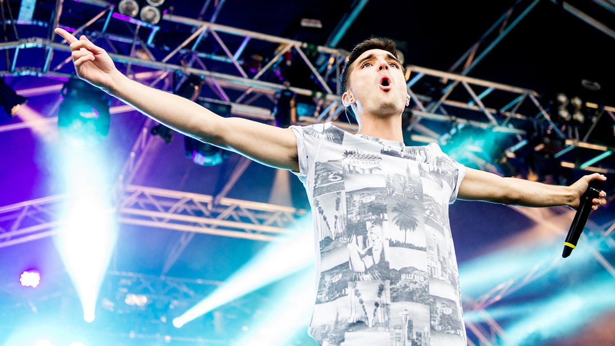 Tom Parker of The Wanted performs on stage at SD2 Festival 2013 at Stamner Park on Sept. 29, 2013, in Brighton, England.