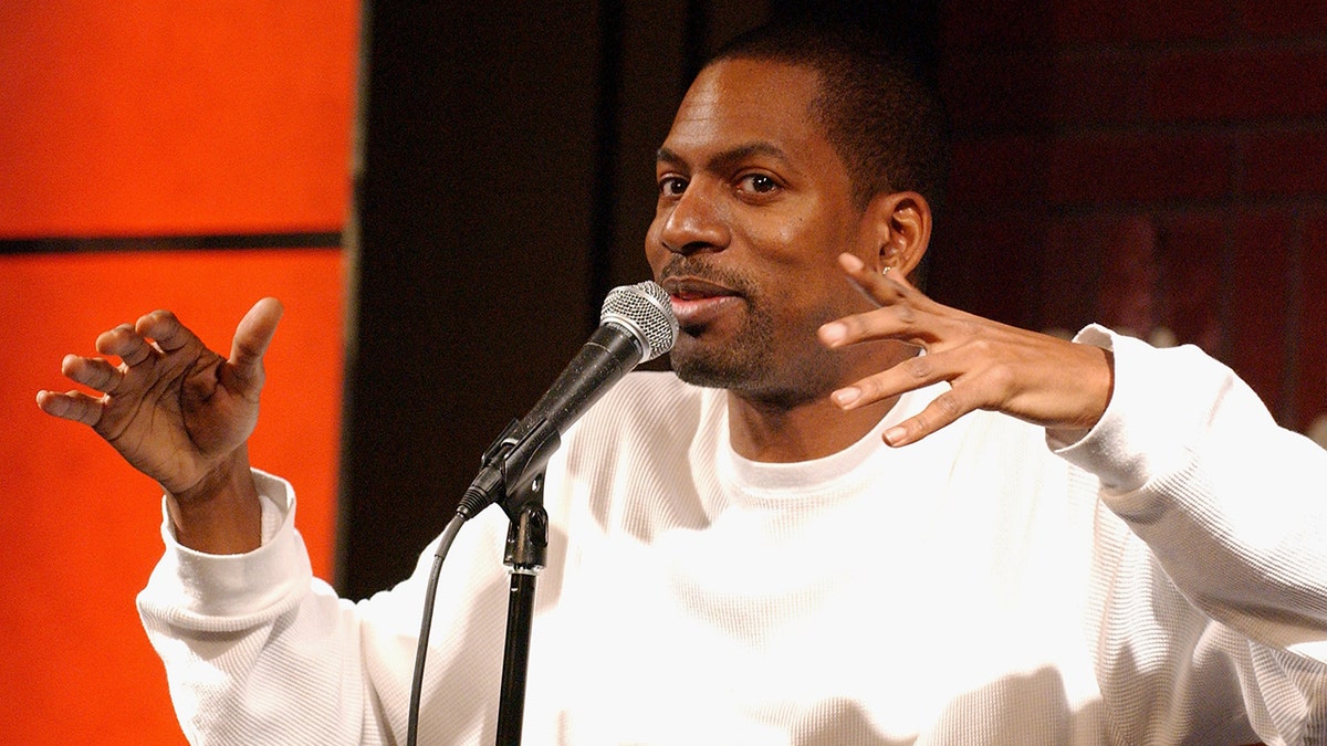 Tony Rock performs at the Hollywood Improv on February 13, 2008 in Los Angeles, CA.