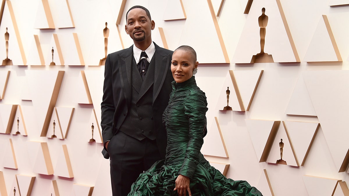 Will Smith and Jada Pinkett Smith at the 2022 Oscars