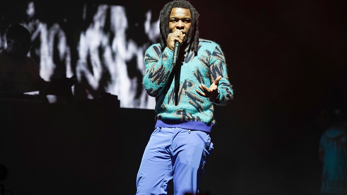 AUSTIN, TEXAS - MARCH 17: Young Thug performs onstage at 'Samsung Galaxy + Billboard' during the 2022 SXSW Conference and Festivals at Waterloo Park on March 17, 2022, in Austin, Texas.