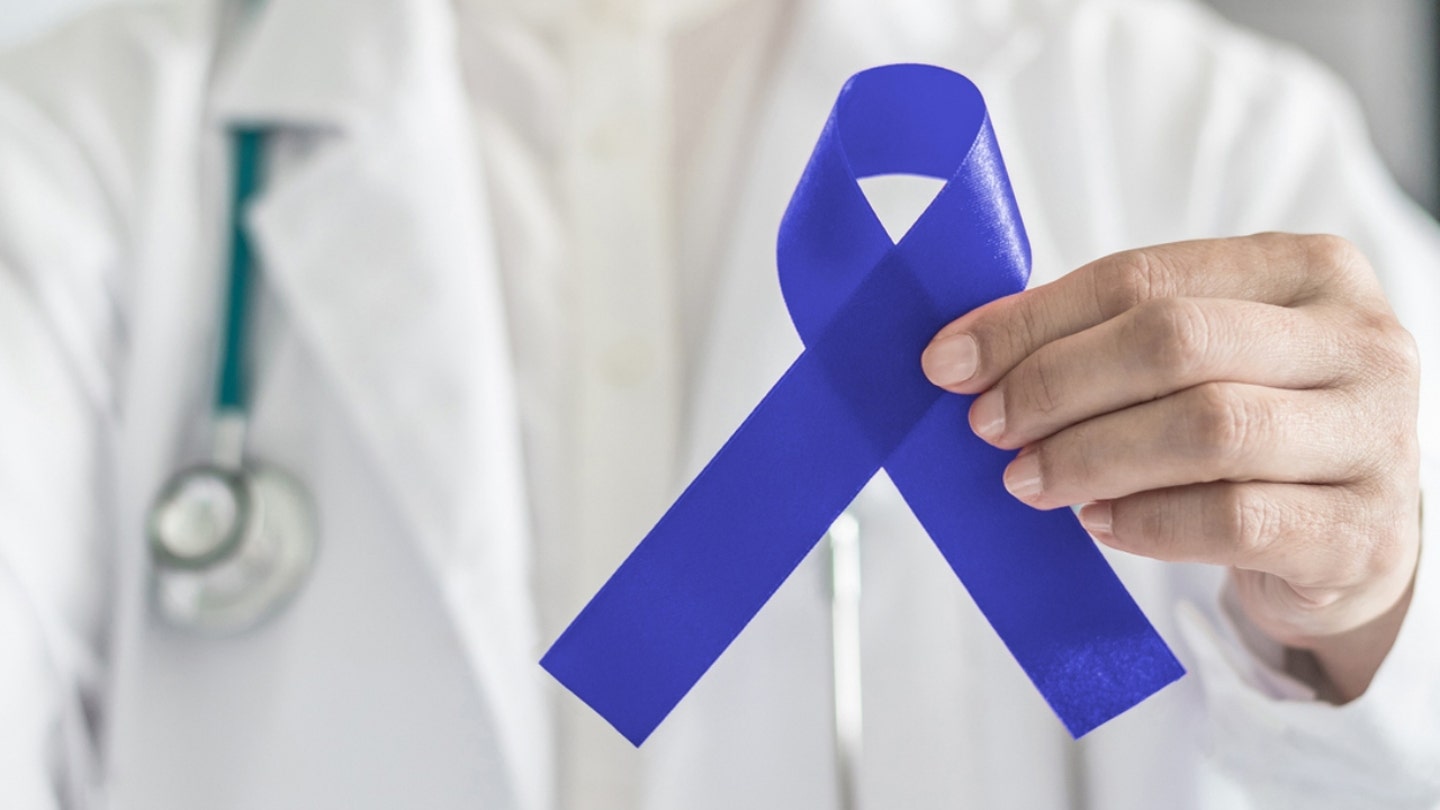 Colon Cancer Blue Ribbon