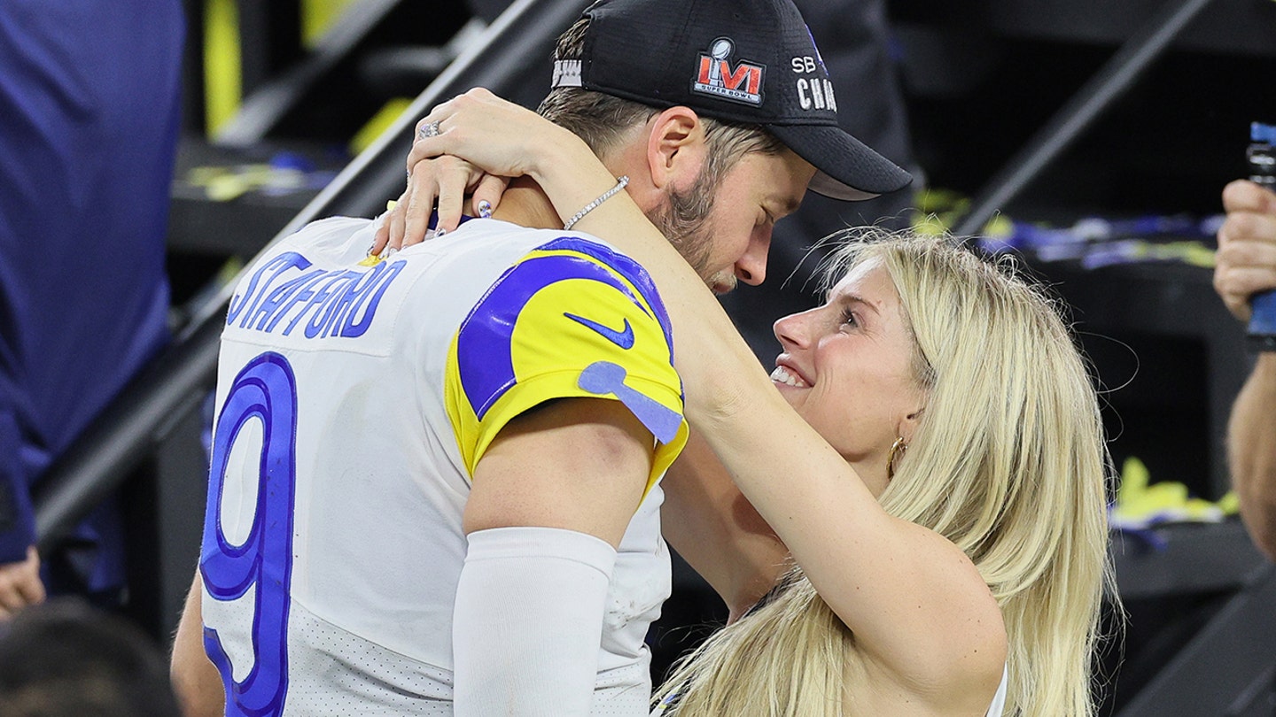 Kelly Stafford Matthew Super Bowl Getty