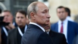 Russian President Vladimir Putin attends a meeting of the Supreme Eurasian Economic Council in Yerevan, Armenia.
