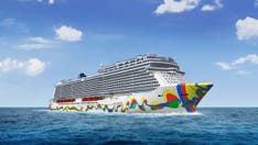 Norwegian Cruise Line waterslide rider gets stuck in over-ocean loop: 'It was so quick'