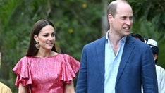Kate Middleton stuns in hot pink gown in Belize with husband Prince William