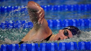 Transgender swimmer who sparked nationwide debate scores major victory in women's race