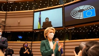 Ukraine President Zelenskyy garners standing ovation in impassioned speech to EU