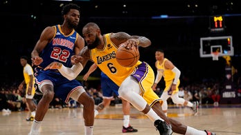 LeBron James scores 56 points, Lakers beat Warriors to end skid