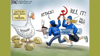 Today's political cartoon: War on capitalism