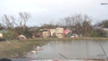 Destructive tornadoes sweep through Oklahoma, Texas