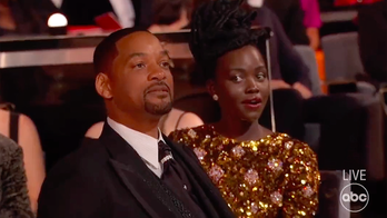 Lupita Nyongo's reaction to Will Smith slapping Chris Rock at Oscars goes viral