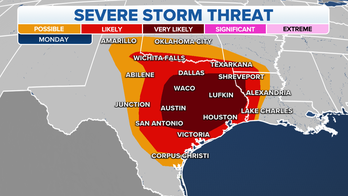 Severe weather coming to Texas, Southeast
