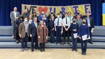 Ukrainian youth groups and schools hold prayer vigils, peace rallies in response to war