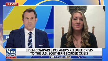 Wife of Border Patrol agent rips Biden for 'offensive' comparison of US border crisis to Ukraine