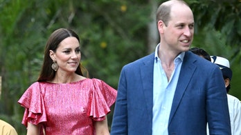 Kate Middleton stuns in hot pink gown in Belize with husband Prince William