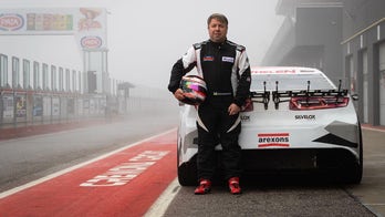 Ukrainian NASCAR driver is 'grateful' for American help