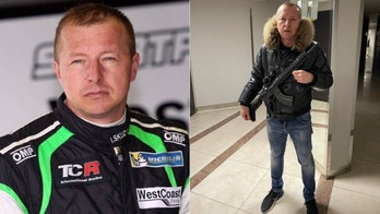 Ukrainian racing driver fighting for family: 'There are no weapons to defend'