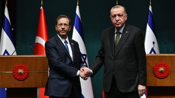 Israel's president makes historic trip to Turkey