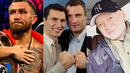 A look at Ukrainian stars who've vowed to defend their country against Russia's invasion