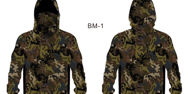 Pictured here is one of Eric Mercado's designs that is being manufactured and donated to the people of Ukraine.
