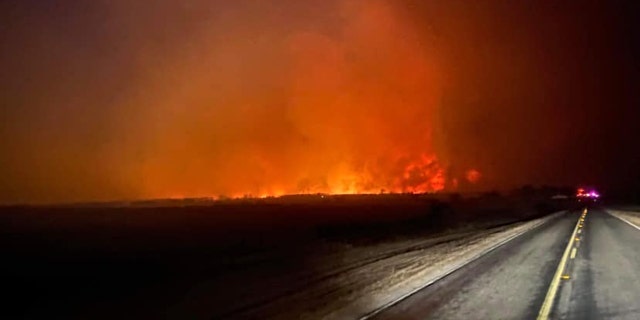 West Texas wildfires. (Texas A&amp;M Forest Service)