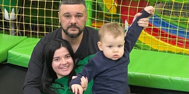 TJ, Viktoria and their son, Mark, age 1, were separated from each other on Feb. 25, 2022 after Russia invaded their country of Ukraine.