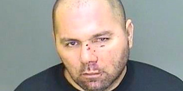 Court documents paint a disturbing picture of verbal and physical abuse inflicted by 39-year-old David Mora on his girlfriend, who is the mother of their three daughters, one of whom would have turned 11 on Wednesday. (Merced County Sheriff's Office via AP)