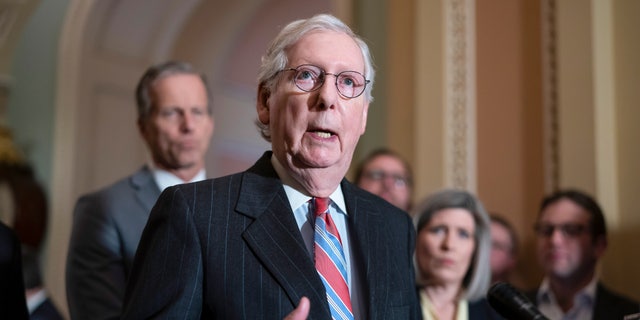 Senate Minority Leader Mitch McConnell, R-Ky., helped Republicans win a 6-3 conservative majority on the Supreme Court, which Democrats say has led to "extreme" rulings.