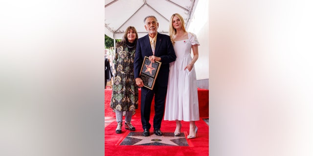 Francis Ford Coppola thought ‘Godfather’ was going to be ‘a special failure,’ receives Walk of Fame star 2 Talia Shire, left, Francis Ford Coppola and Elle Fanning pose with a star miniature following a ceremony honoring the director with a star on the Hollywood Walk of Fame on Monday, March 21, 2022, in Los Angeles.