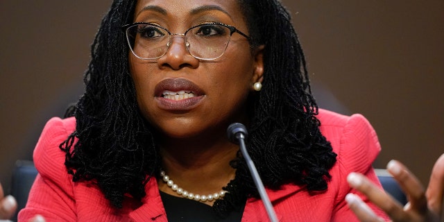 Booker says he doesn't know 'much' about Demand Justice despite speaking at events 3 Supreme Court nominee Ketanji Brown Jackson testifies during his Senate Judiciary Committee confirmation hearing on Capitol Hill in Washington, DC on Tuesday, March 22, 2022.