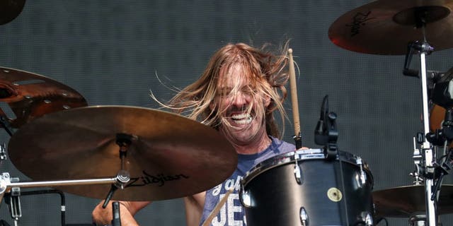 Taylor Hawkins of the Foo Fighters performs at the Pilgrimage Music and Cultural Festival at the Park at Harlinsdale on Sunday, September 22, 2019 in Franklin, Tennessee.  (Photo by Al Wagner/Invision/AP, File)